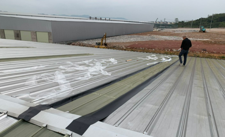 吴兴厂房屋面防水维修案例